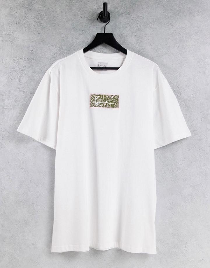 Karl Kani Small Signature Box T-shirt In White