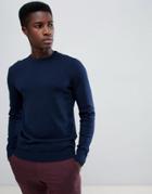 Jack & Jones Essentials Knitted Sweater - Navy