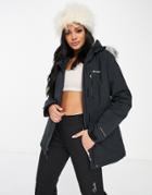 Columbia Ava Alpine Insulated Ski Jacket In Black