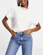 Cotton: On Super Soft Sleep T-shirt In Lilac Tie Dye Print-purple