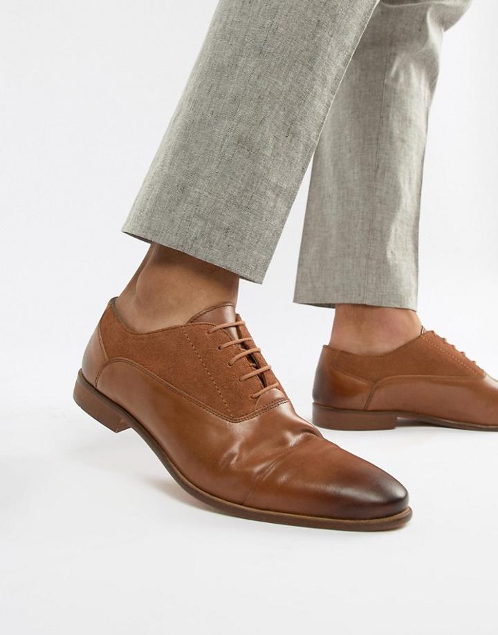 Kg By Kurt Geiger Oxford Lace Up Shoes - Tan