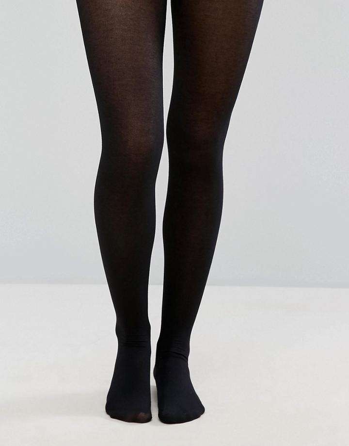 Asos Cotton Tights - Black