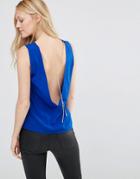 Vero Moda Chain Tank Top - Shiny Cobalt