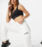 Asyou Branded Sweatpants In White
