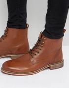 Kg Kurt Geiger Winston Leather Boots - Tan