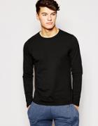 Jack & Jones Long Sleeve T-shirt - Black