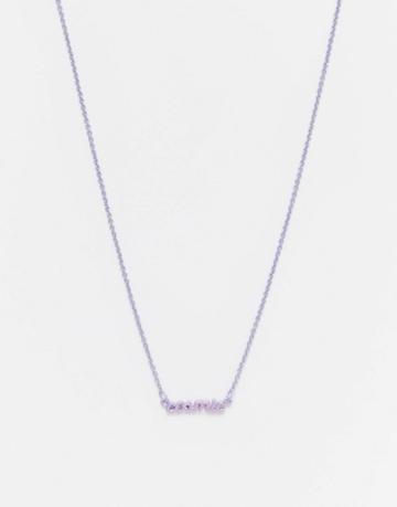 Me & Zena Cosmic Necklace - Lilac