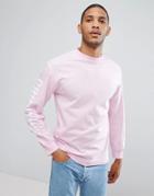 Primitive Skateboarding Long Sleeve T-shirt With Sleeve Print In Pink - Pink