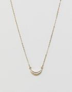 Pieces Mini Horn Necklace - Gold