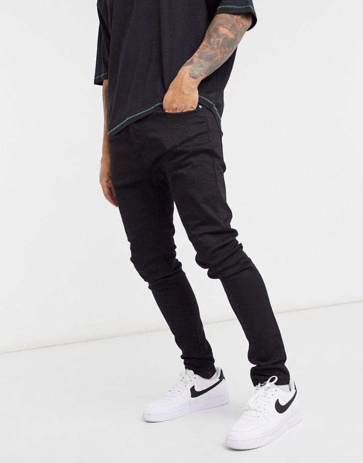 Brave Soul Skinny Jeans In Black