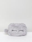 New Look Fluffy Monster Purse - Gray