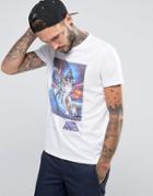 Asos T-shirt With Vintage Star Wars Poster Print - White
