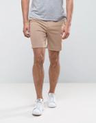 Asos Smart Shorts In Cumin - Beige