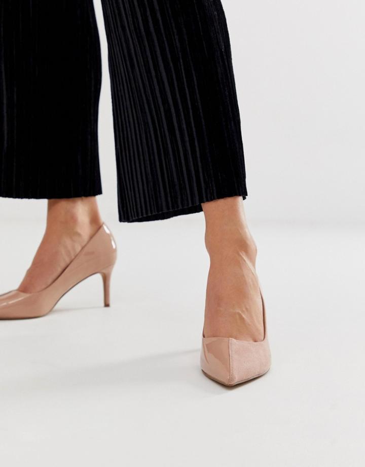 Asos Design Sync Mid Heels-pink