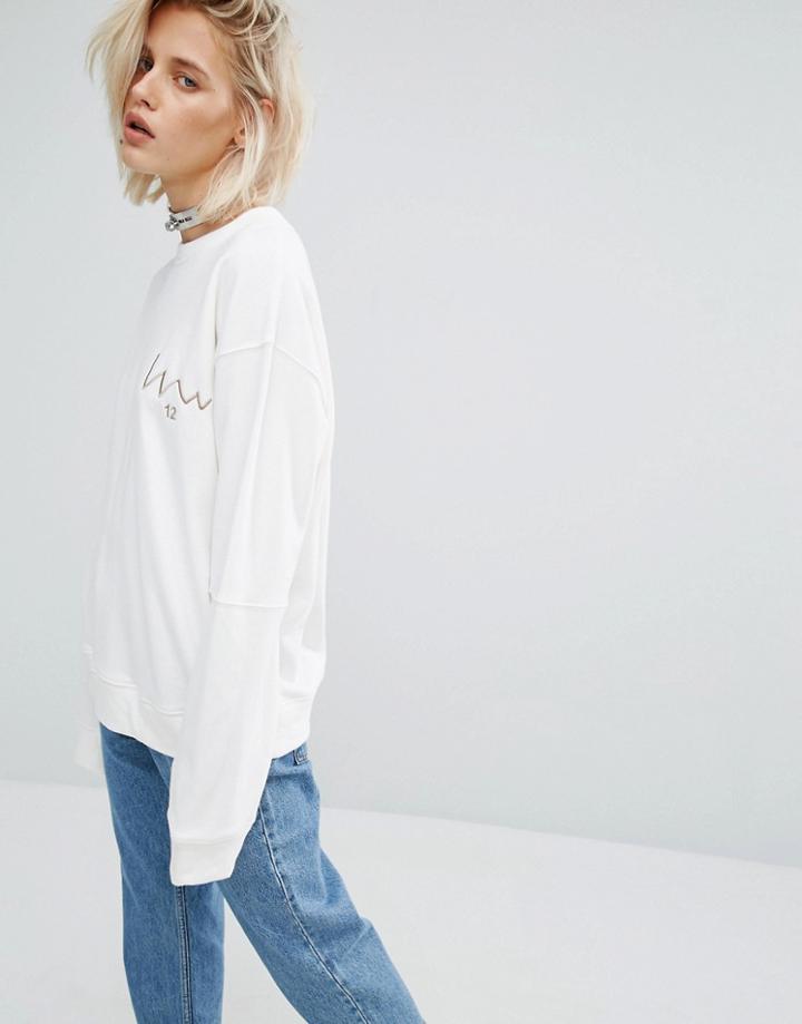 Kkxx Crew Neck Sweatshirt - Cream