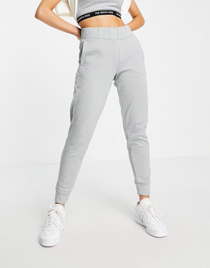 The North Face Exploration Fleece Sweatpants In Gray