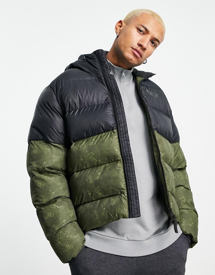 Helly Hansen Active Puffer Jacket In Khaki-green