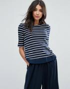 Vero Moda Stripe Top - Blue