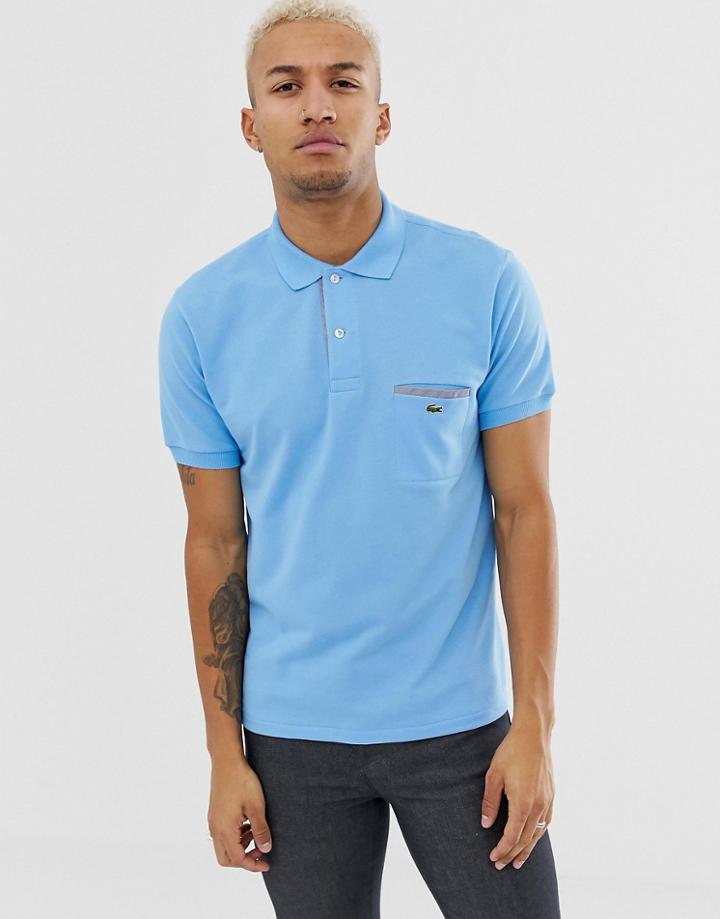 Lacoste Logo Polo Shirt-blue