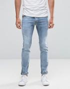 Diesel Belther Slim Jeans 854y Light Wash - Blue