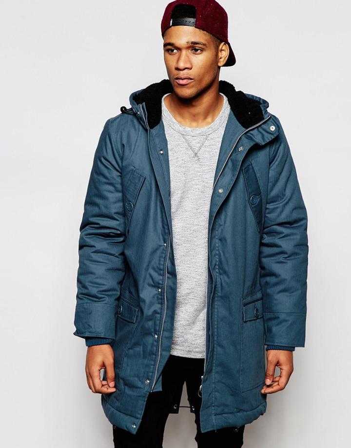 Wesc Bength Parka - Blue