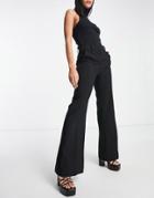 Ever New Flared Tailored Pants In Black