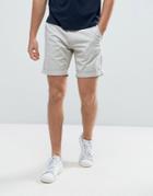 Selected Homme Slim Fit Chino Shorts With Stretch - Cream
