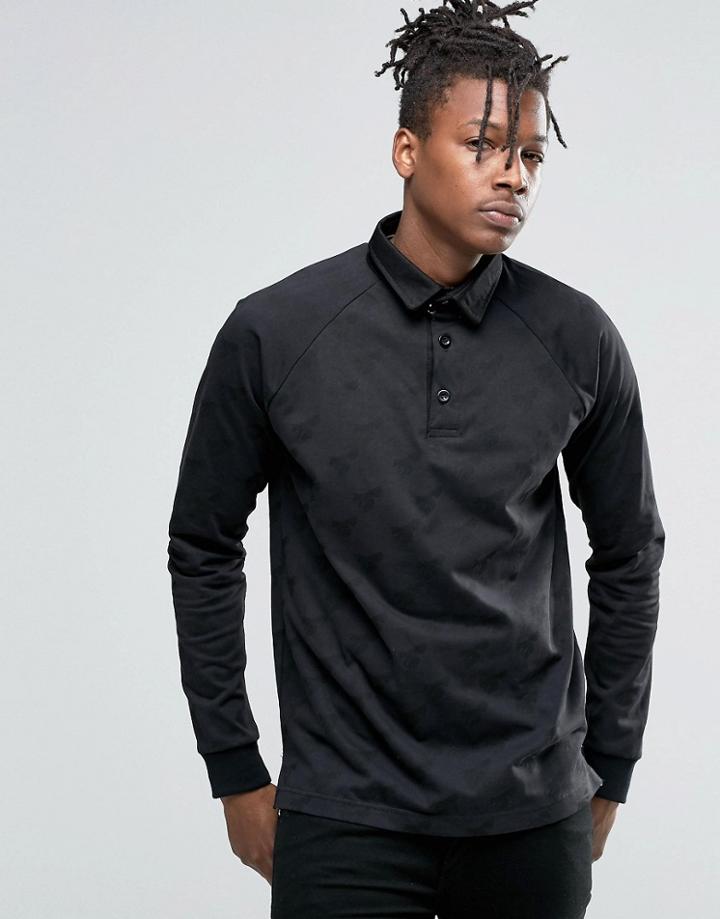 Abuze London Long Sleeve Top - Black