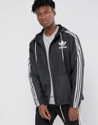 Adidas Originals Clfn Windbreaker Jacket Ay7747 - Black