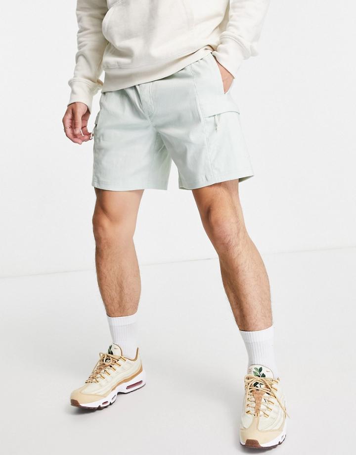 The North Face Belted Shorts In Green