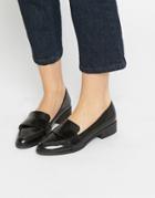 New Look Pointed Workwear Loafers - Black