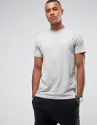 Jack & Jones Originals T-shirt With Brand Graphic In Organic Cotton - Gray
