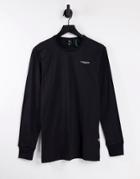 G-star Long Sleeve T-shirt With Small Logo In Black