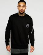 Granted Military Sweatshirt - Black