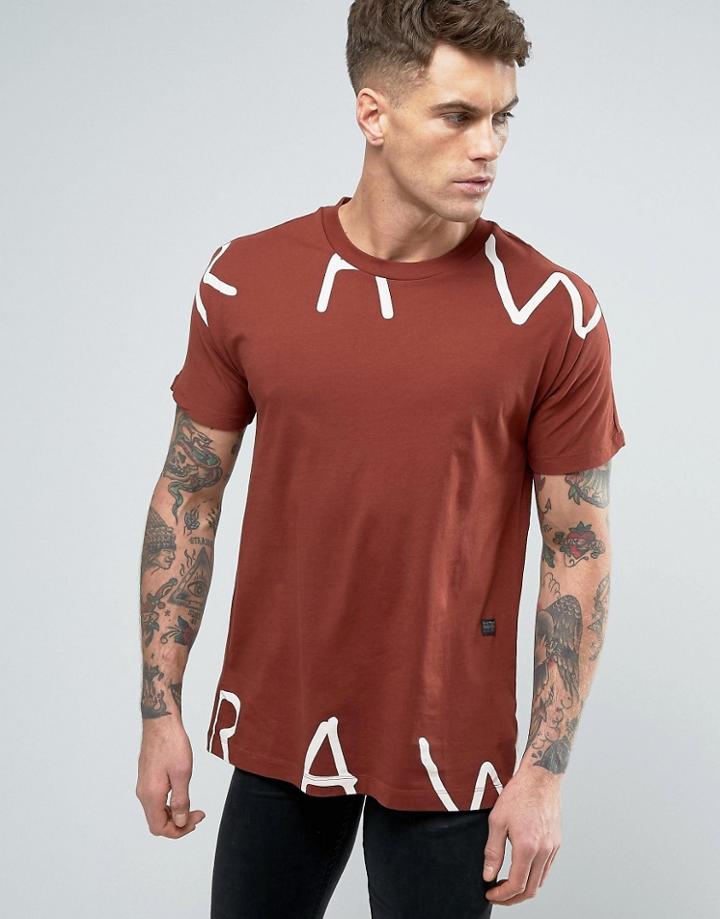 G-star Dystix T-shirt - Brown