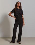 Y.a.s High Waist Tailored Pants In Black - Part Of A Set