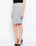 The Fifth Go Outside Split Skirt - Gray Marble