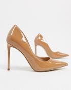 Steve Madden Vala Pointed Heeled Shoe In Camel-neutral