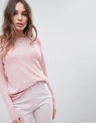 Only Long Sleeve Lightweight Sweater - Pink