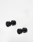 Asos Plug Earrings - Black