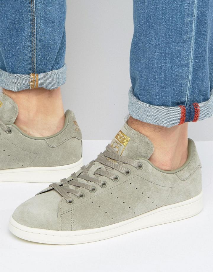 Adidas Originals Stan Smith Sneakers In Green Bb0038 - Green
