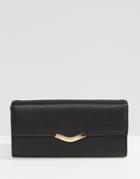 Asos Slim V Bar Purse - Black