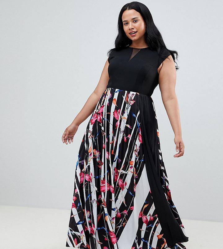 Coast Plus Katy Print Maxi Dress - Multi