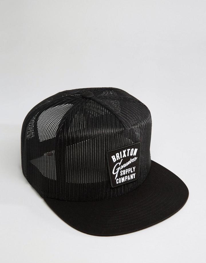 Brixton Trucker Cap Dunhill Mesh - Black