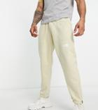 The North Face Tech Sweatpants In Beige Exclusive At Asos-neutral