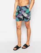 O'neill Palm Swim Shorts In Blue - Blue