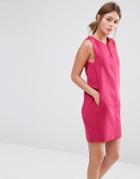 See U Soon Shift Dress With Open Neck - Rose