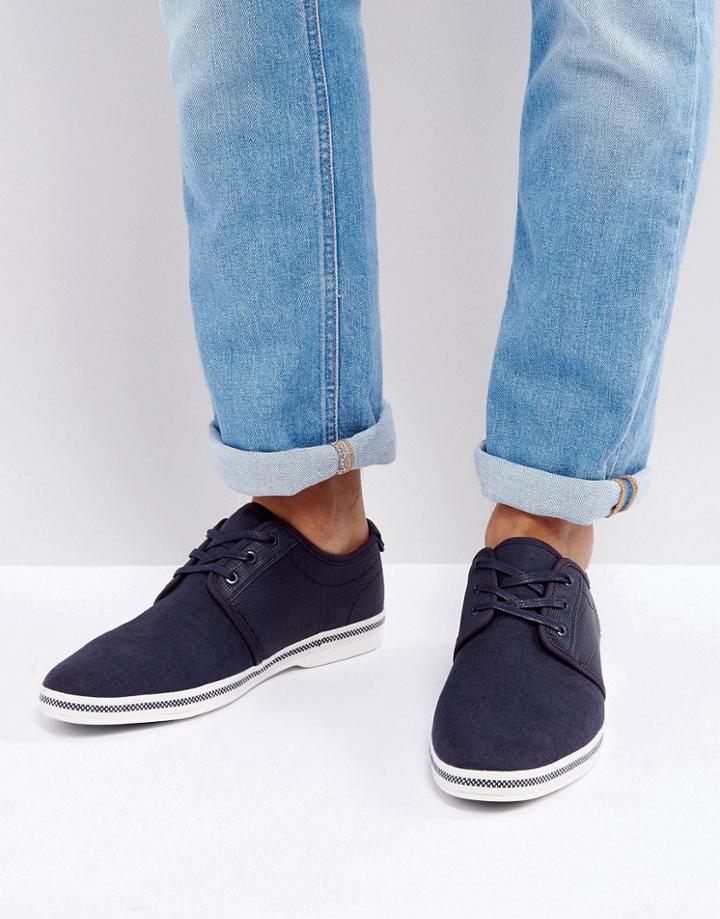 Aldo Adrauni Lace Up Shoes In Navy - Navy