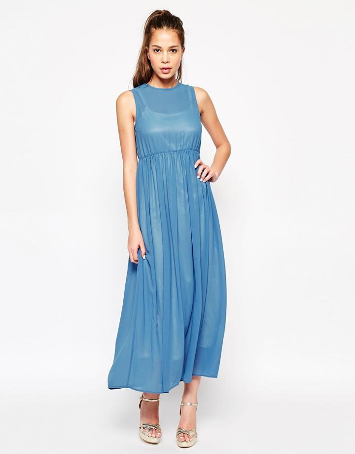 Jovonna New Yorker Maxi Dress - Blue