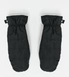 Collusion Padded Mittens In Nylon-black